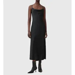 AllSaints Hadley Slim Fit Midi Slip Dress